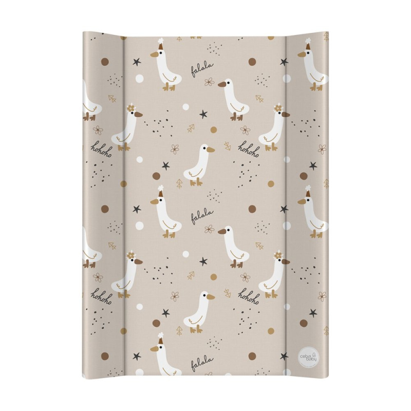 Ceba Baby přebalovací podložka s pevnou deskou 50 × 70 cm ultra light crazy ducks