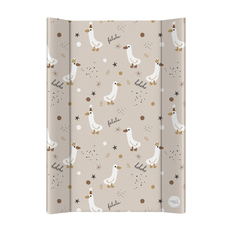 Ceba Baby přebalovací podložka s pevnou deskou 50 × 70 cm ultra light crazy ducks