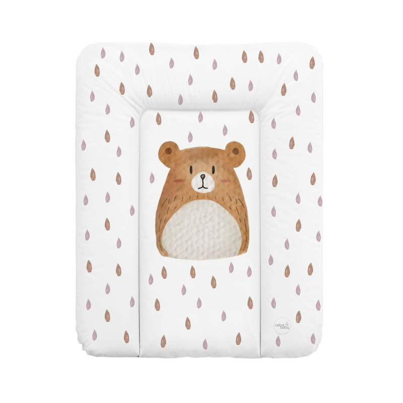 Ceba Baby měkká přebalovací podložka 50 × 70 cm basic bear buddy - 1 kus