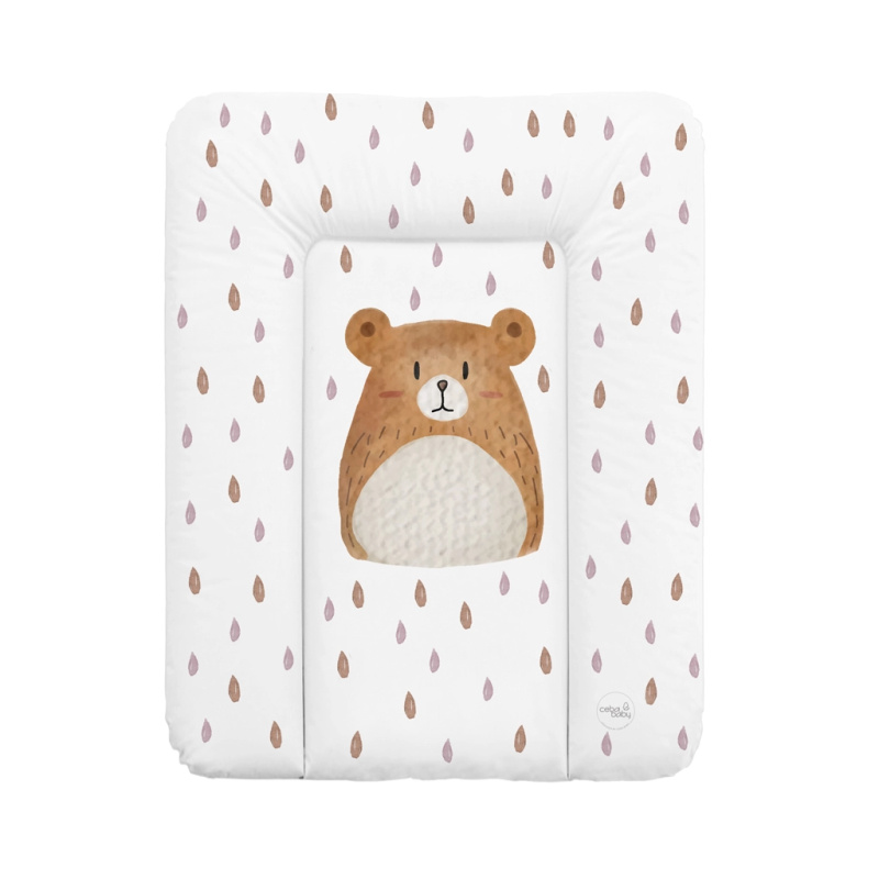 Ceba Baby měkká přebalovací podložka 50 × 70 cm basic bear buddy - 1 kus