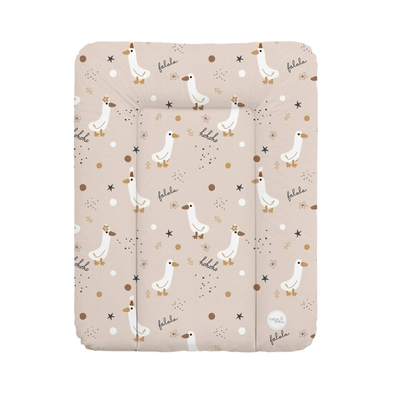 Ceba Baby měkká přebalovací podložka na komodu 50 × 70 cm basic crazy ducks