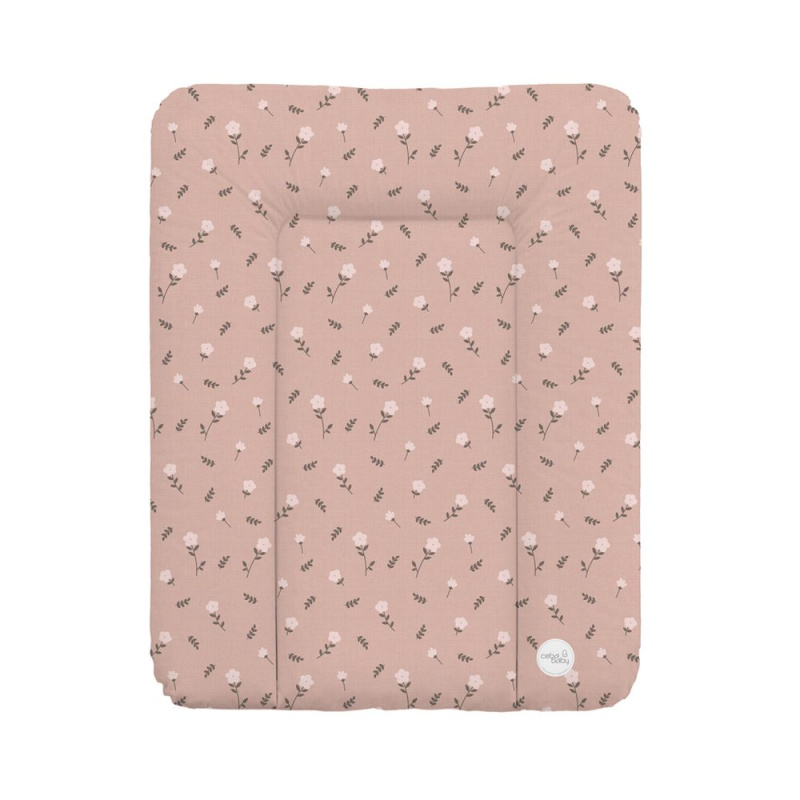 Ceba Baby měkká přebalovací podložka na komodu 50 × 70 cm basic petite blossoms