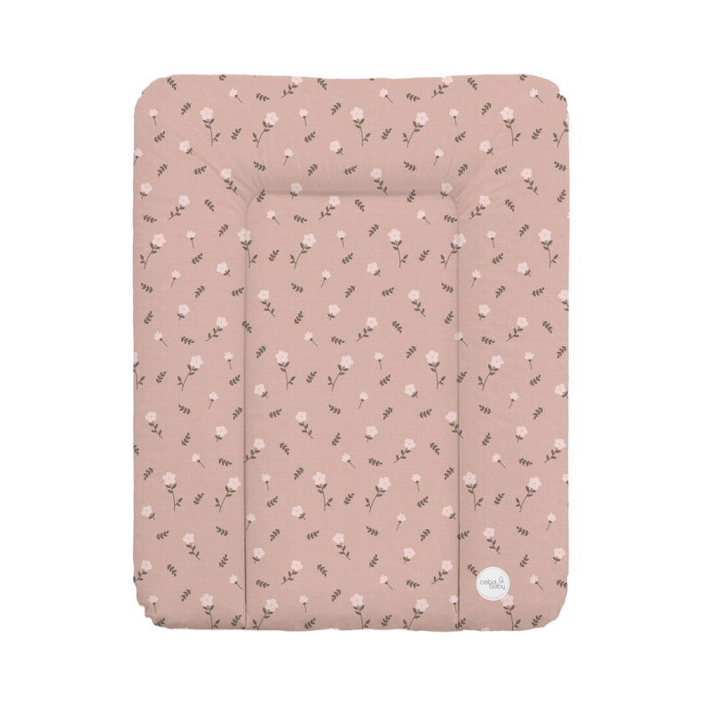 Ceba Baby měkká přebalovací podložka na komodu 50 × 70 cm basic petite blossoms