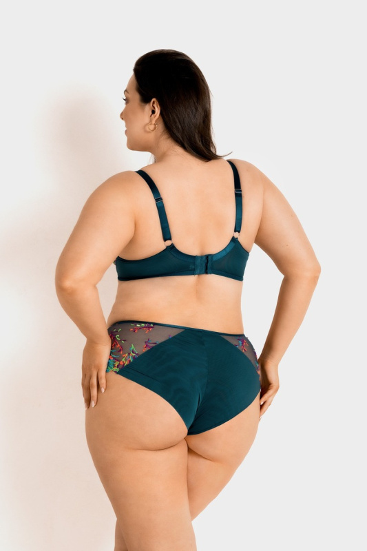 MĚKKÁ PODPRSENKA ILLUSION 19233 EMERALD 85E