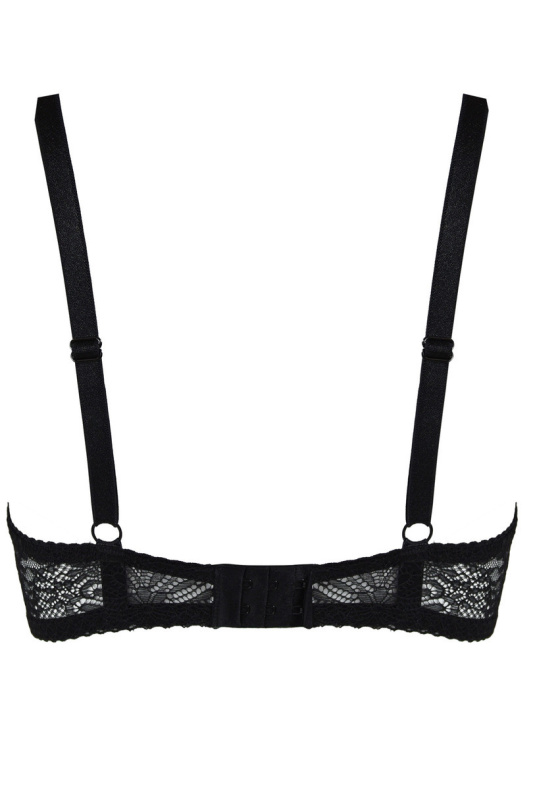 LUXUSNÍ PODPRSENKA BRALETTE 19237 ČERNÁ černá 85B