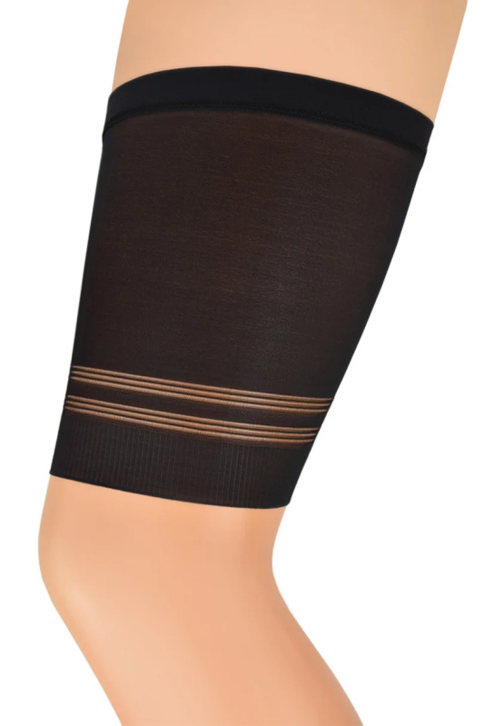 Pásky na stehna SENCE 18003 černá 81-85