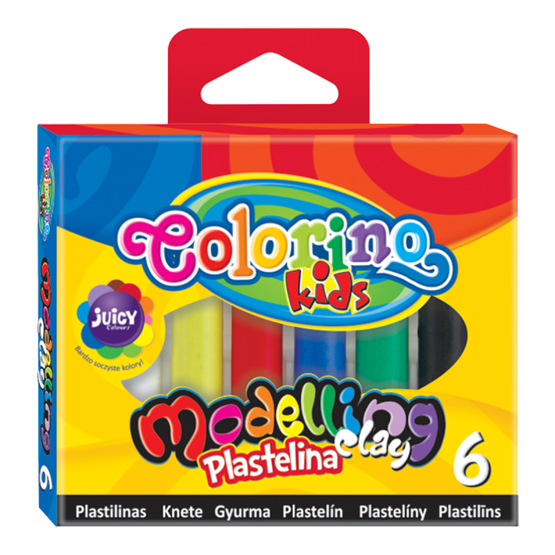 Modelovací hmota Colorino - 6 barev