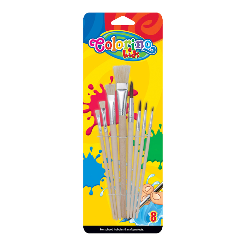 Sada štětců Colorino - 8 ks