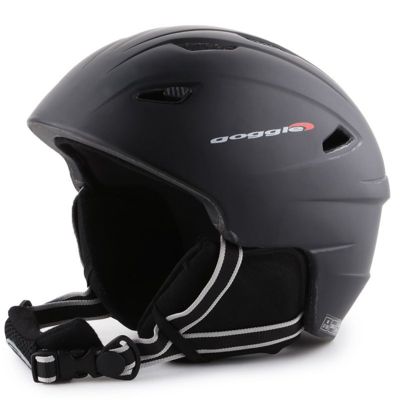 Lyžařská helma s brýlemi Black Matt S300-2 57-59 cm