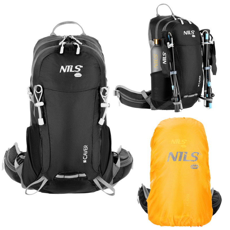 NILS Camp turistický batoh caver černý 18 litrů