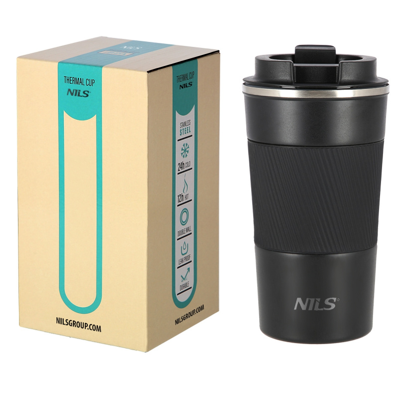 NILS Camp NCC09 termohrnek černý 510 ml
