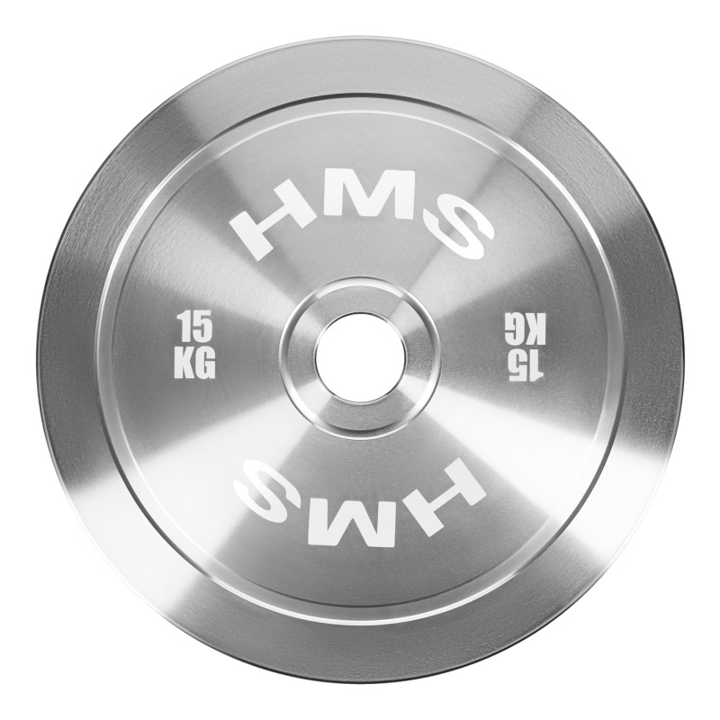 Ocelový olympijský kotouč HMS TOS150 15 kg
