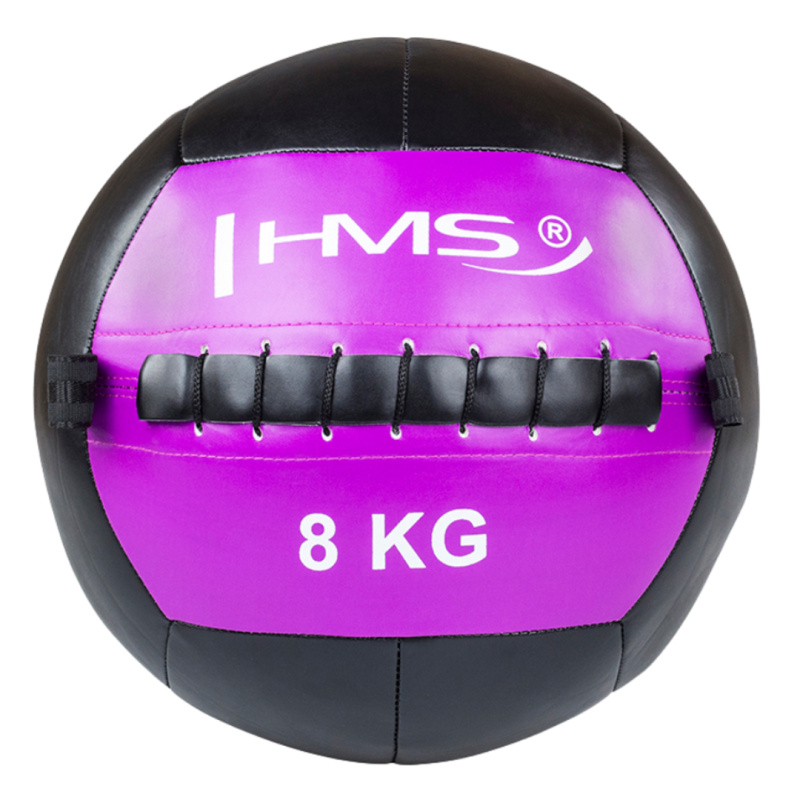 HMS Posilovací míč WLB fialový - 8kg