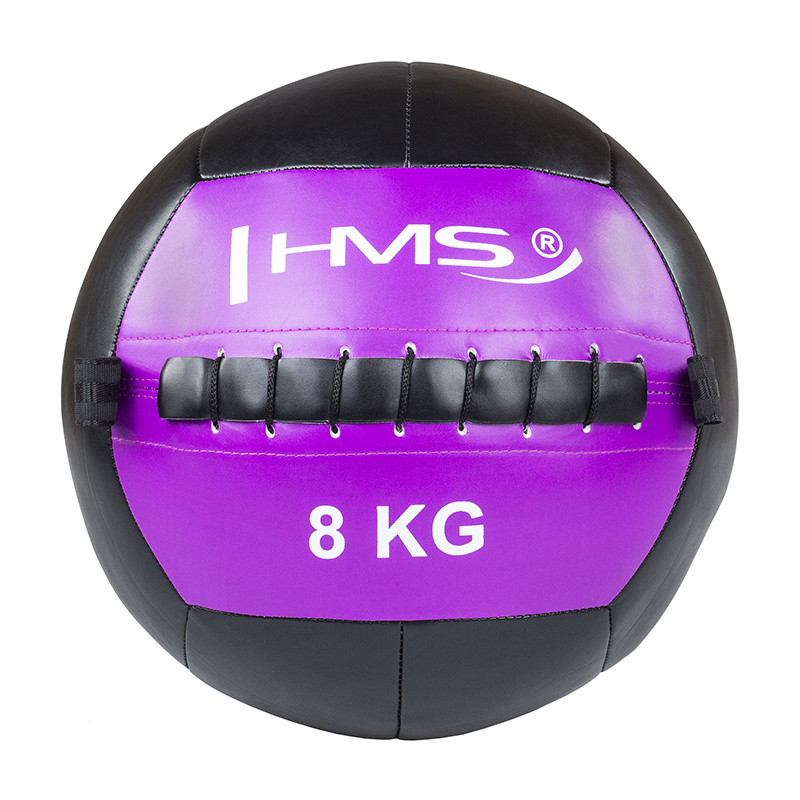 HMS Posilovací míč WLB fialový - 8kg