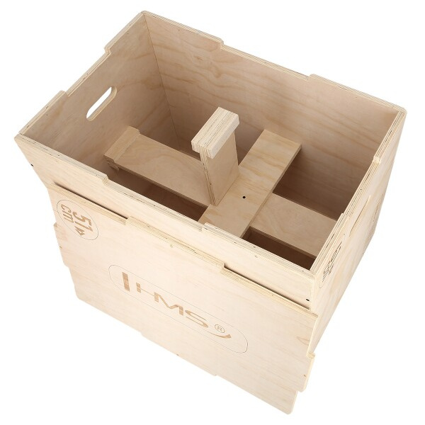 HMS PLYO BOX DSC01 - hnědý