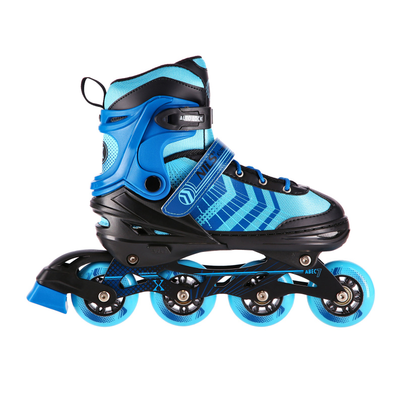 NH18192A ČERNO-MODRÉ VEL.M(34-38) BRUSLE 4V1 NILS EXTREME