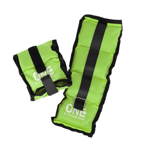 ZÁTĚŽE WW02 ZELENÉ 2 x 1,5KG ONE FITNESS