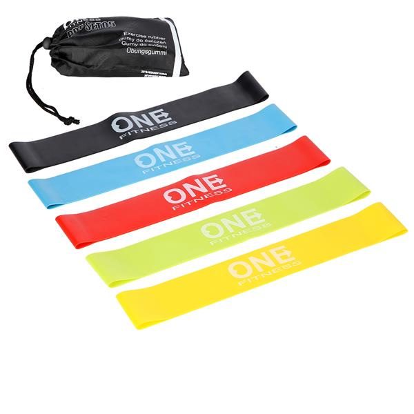 HMS Sada odporových gum One Fitness PBF SET05