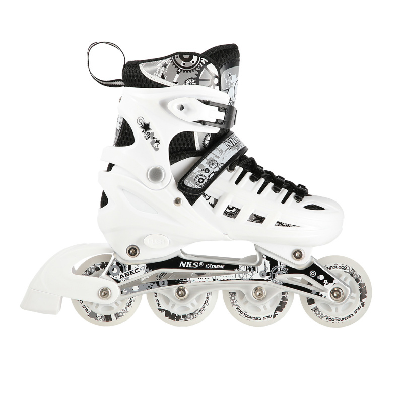 NH10905 BÍLÉ VEL.S(31-34) ZIMNÍ BRUSLE 4V1 NILS EXTREME