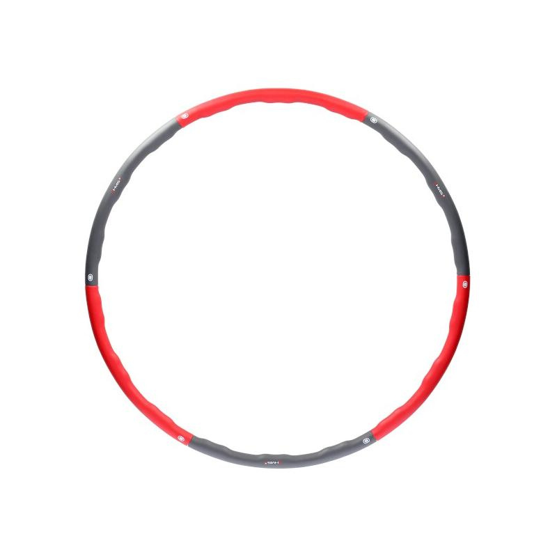 HMS Hula hoop obruč HHP002 červená 100 cm