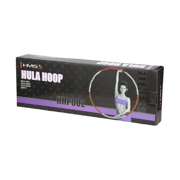 HMS Hula hoop obruč HHP002 červená 100 cm