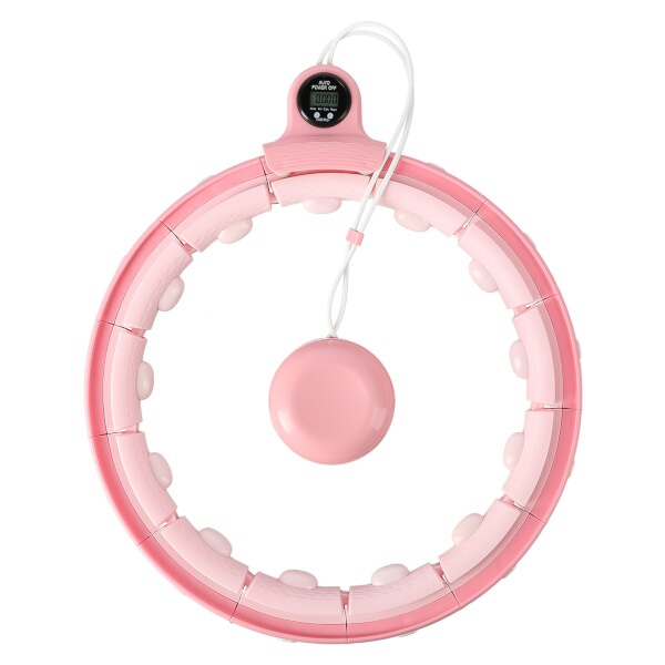 HMS Masážní hula hoop FH02 růžová