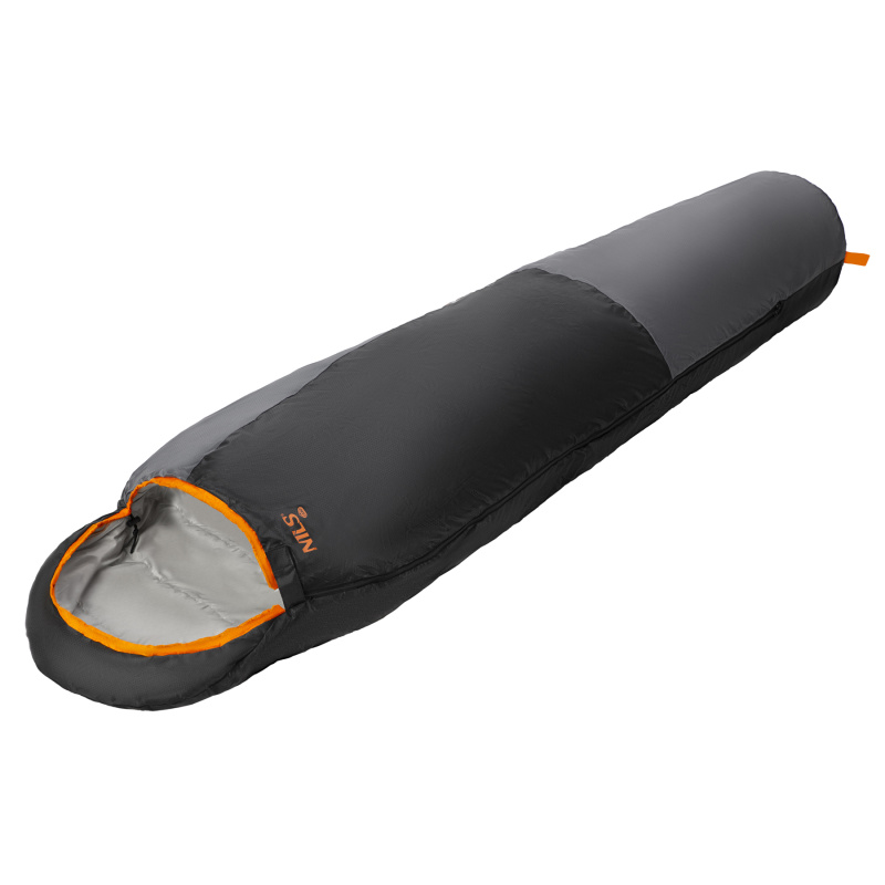 NC1705 ČERNÝ/ORANŽOVÝ ULTRALIGHT SPACÍ PYTEL NILS CAMP