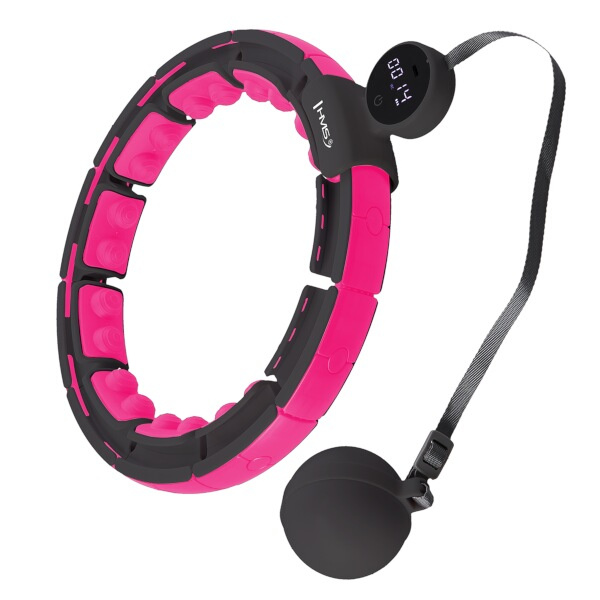 HMS Masážní hula hoop HHM16 černá