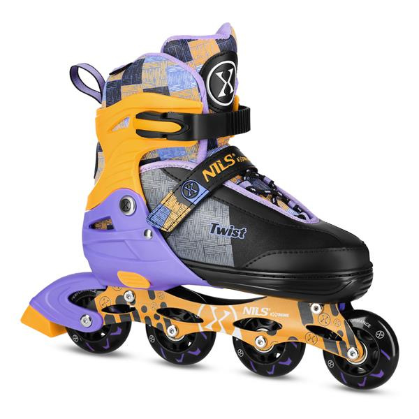 NA13810 ŽLUTÉ VEL.S(31-34) KOLEČKOVÉ BRUSLE NILS EXTREME