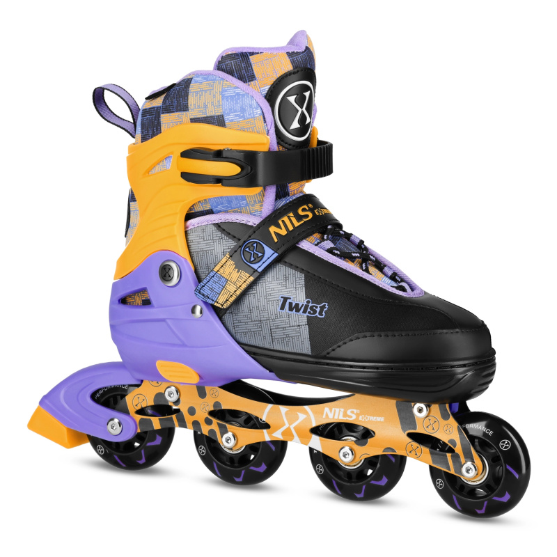 NA13810 ŽLUTÉ VEL.S(31-34) KOLEČKOVÉ BRUSLE NILS EXTREME