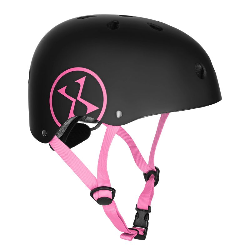 Helma NILS Extreme MTW001-1 černo-růžová L(58-61cm)