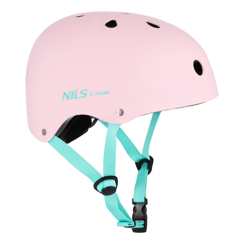 MTW001-1 RŮŽOVÁ VEL.L(58-61CM) HELMA NILS EXTREME