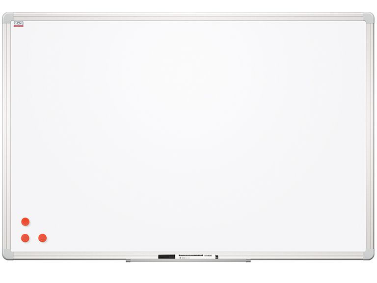 Tabule bílá magnetická s lakovaným povrchem 100 × 150 cm