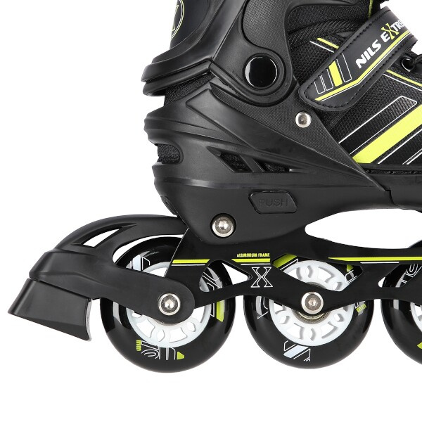 NH18191 ČERNO-ŽLUTÉ VEL.L(39-43) BRUSLE 2V1 NILS EXTREME