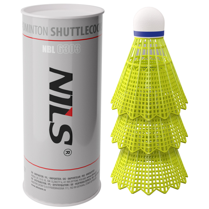 NBL6303 BADMINTONOVÉ MÍČKY 3 KS NILS