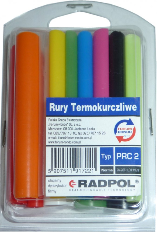 Sada tepelně smrštitelných rukávů Sada tepelně smrštitelných rukávů 164 ks