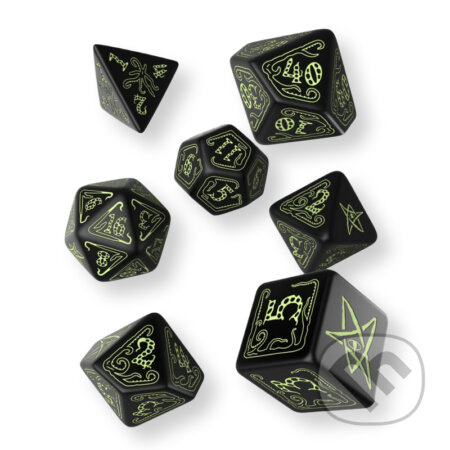 Sada kociek Call of Cthulhu - svietiace