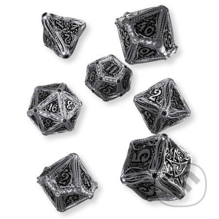Sada kovových kociek Call of Cthulhu