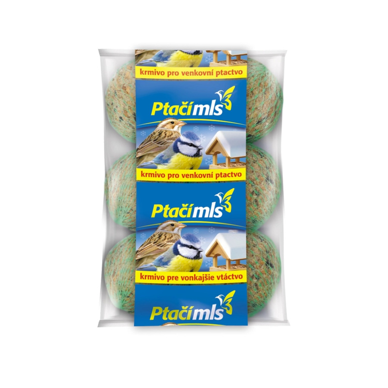 Ptačímls Lojové koule 6 x 90 g, 6 ks