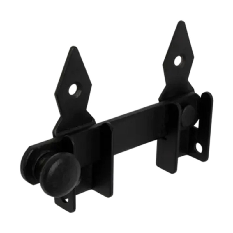 Domax Závora zahradní WOGO 120, černá duplex, 120 x 25 mm