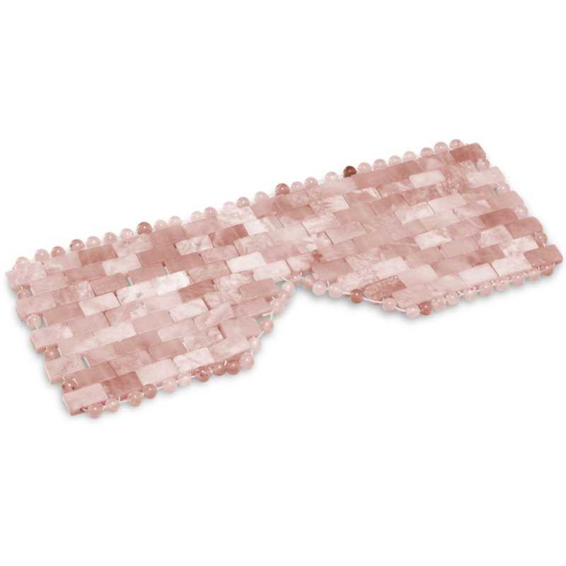 Crystallove Rose Quartz Mask maska na oční okolí 1 ks