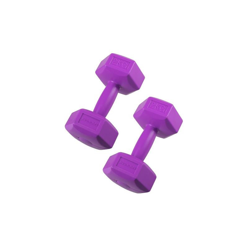 Sada činek 2x2 kg SPRINGOS HEX