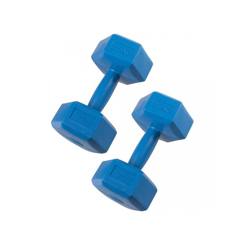 Sada činek 2x2,5 kg SPRINGOS HEX