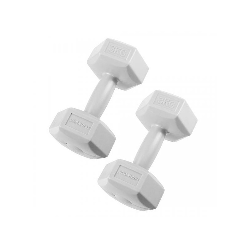 Sada činek 2x3 kg SPRINGOS HEX