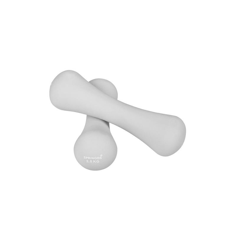 Sada činek 2x2,5 kg SPRINGOS BONE