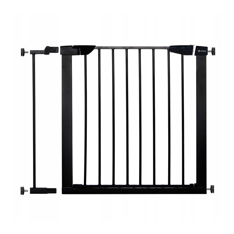 Dětská zábrana nastavitelná 75-89 cm SPRINGOS BabyLock černá