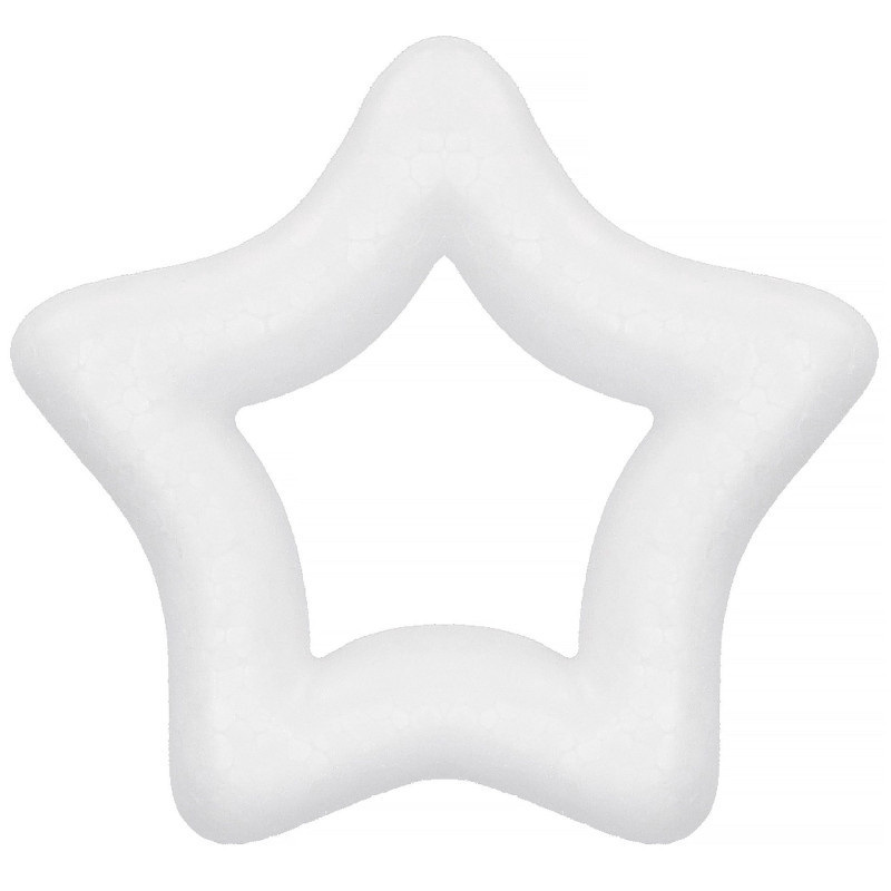 SPRINGOS SPRINGOS Polystyrenová hvězda - 10 cm, bílá CA0229-XG
