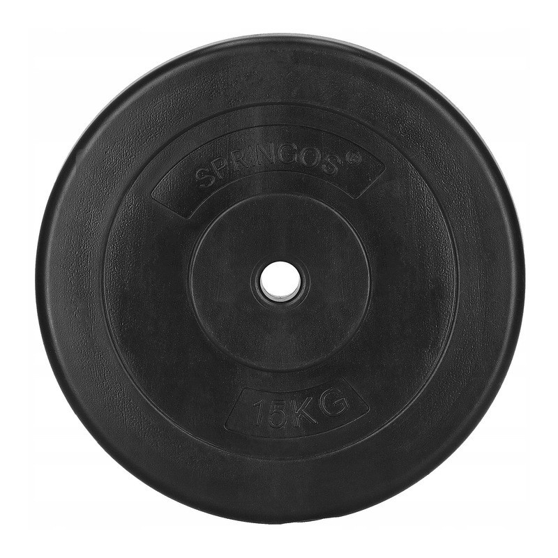 Závaží 15kg / 30mm SPRINGOS COMPOSITE