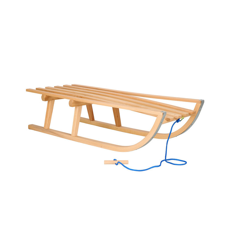Dřevěné sáňky 90 cm SPRINGOS