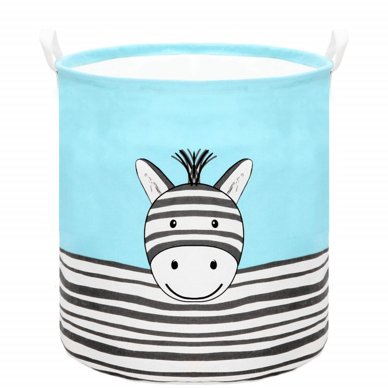 Úložný koš 80l, zebra SPRINGOS HA0109